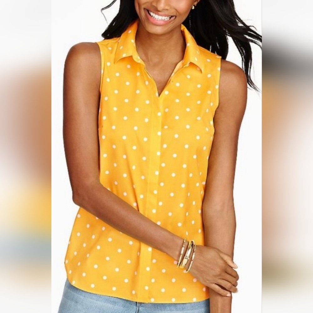 ❤️Host Pick ❤️Talbots cotton button down shirt